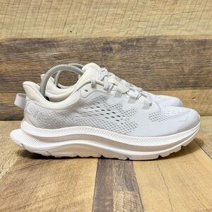 Hoka One Kawana 2 Alabaster Cosmic Grey Athletic Running Sneakers Size 9B Women